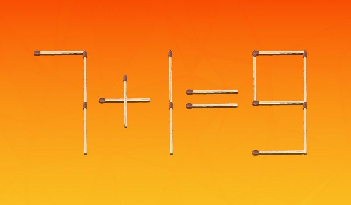 Qi 2 fiammiferi spostare: il 97% delle persone non sa rispondere in 8 secondi