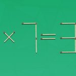 È necessario rimuovere 2 corrispondenze per rendere corretta l'uglianza: un rapido test del QI È necessario rimuovere 2 corrispondenze per rendere corretta l’uglianza: un