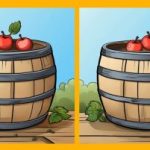 Test del QI: trovare 3 differenze in un’immagine di mele